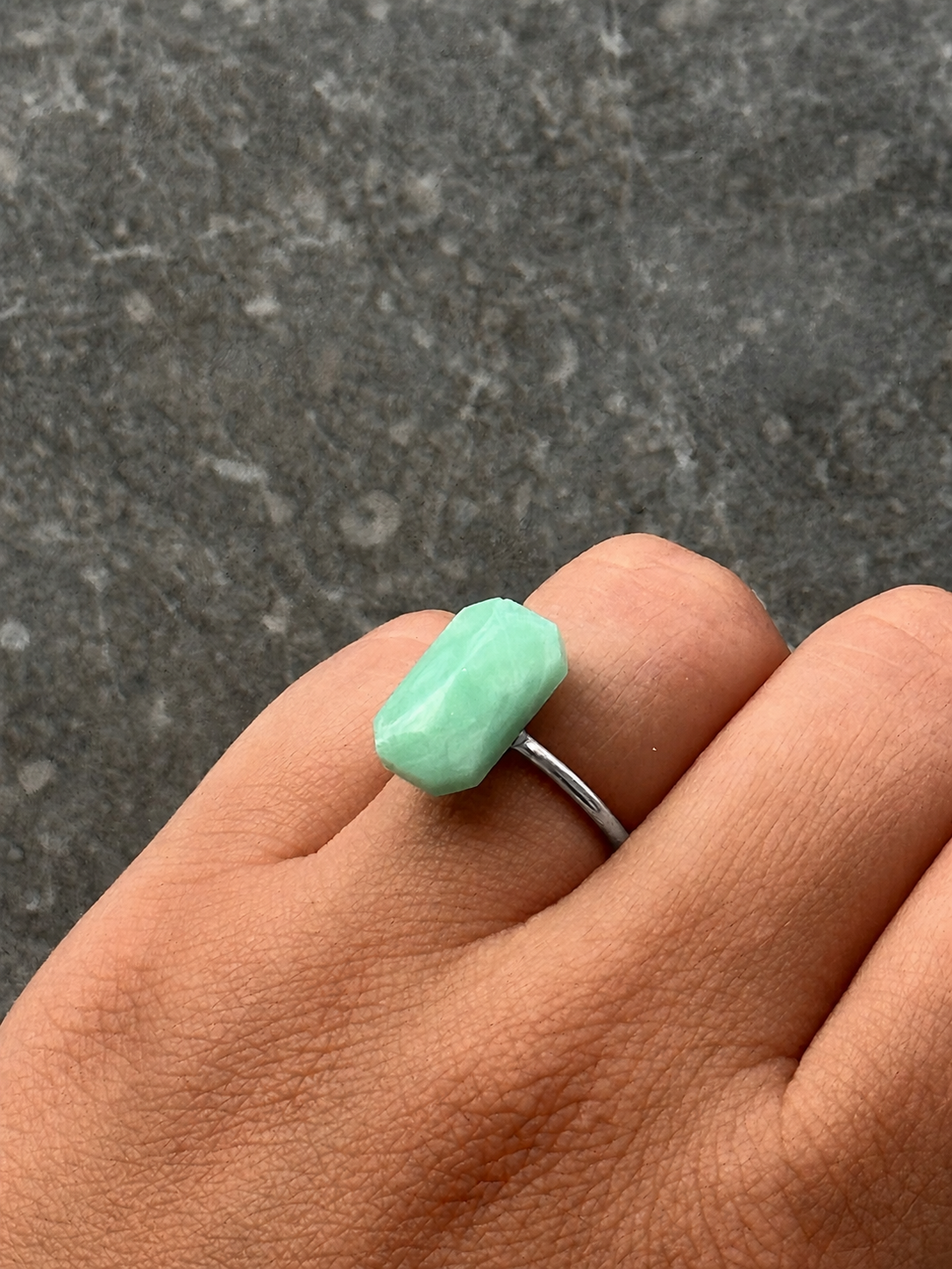 ANILLO PRISMA MINT