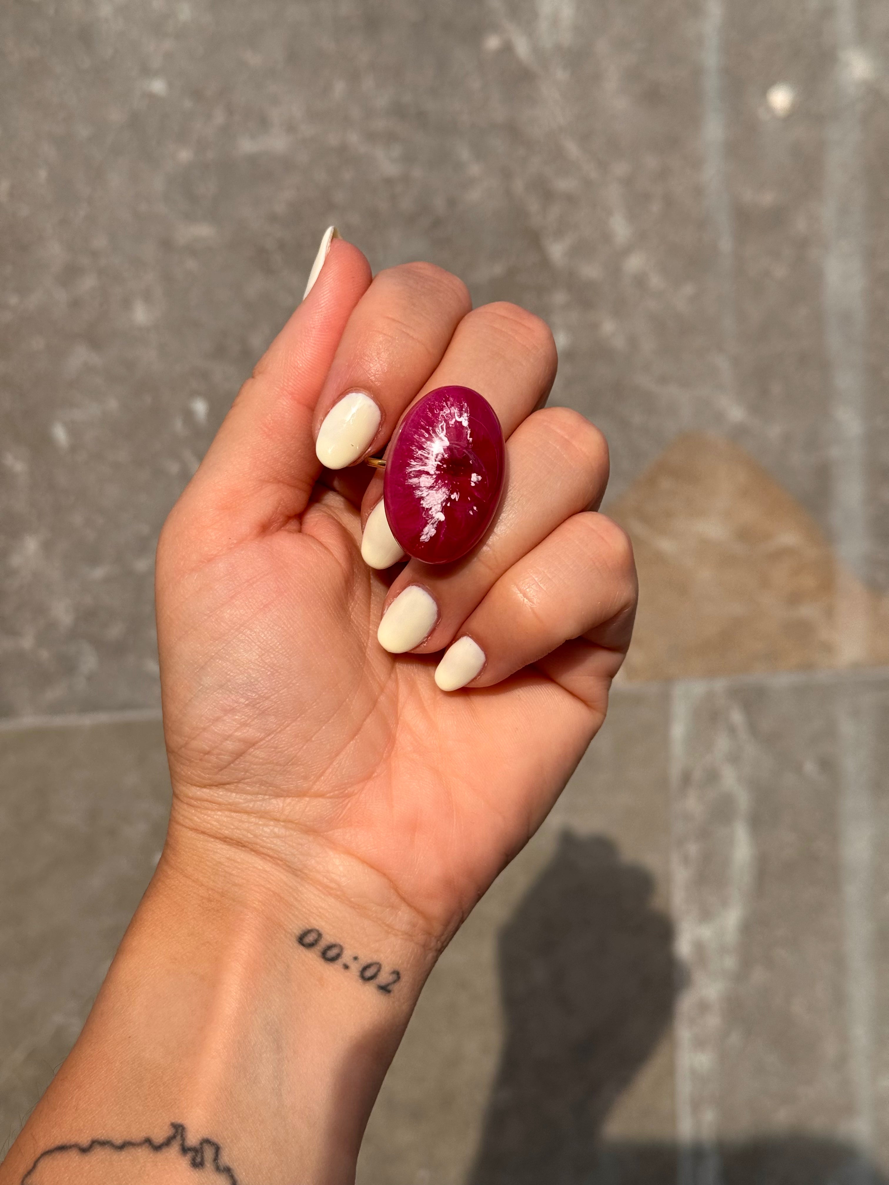 Anillo Ovalado