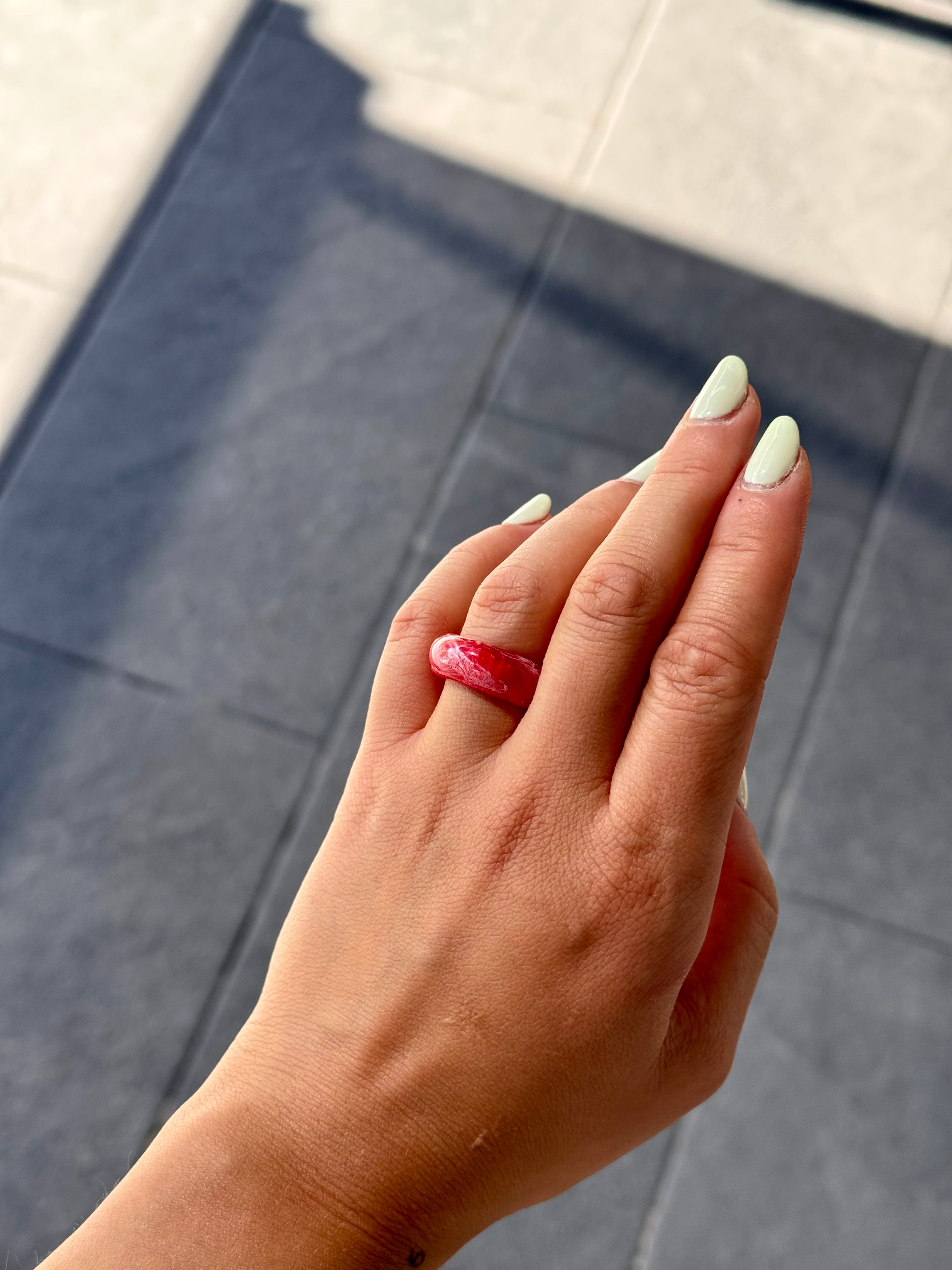 ANILLO BAGEL RED