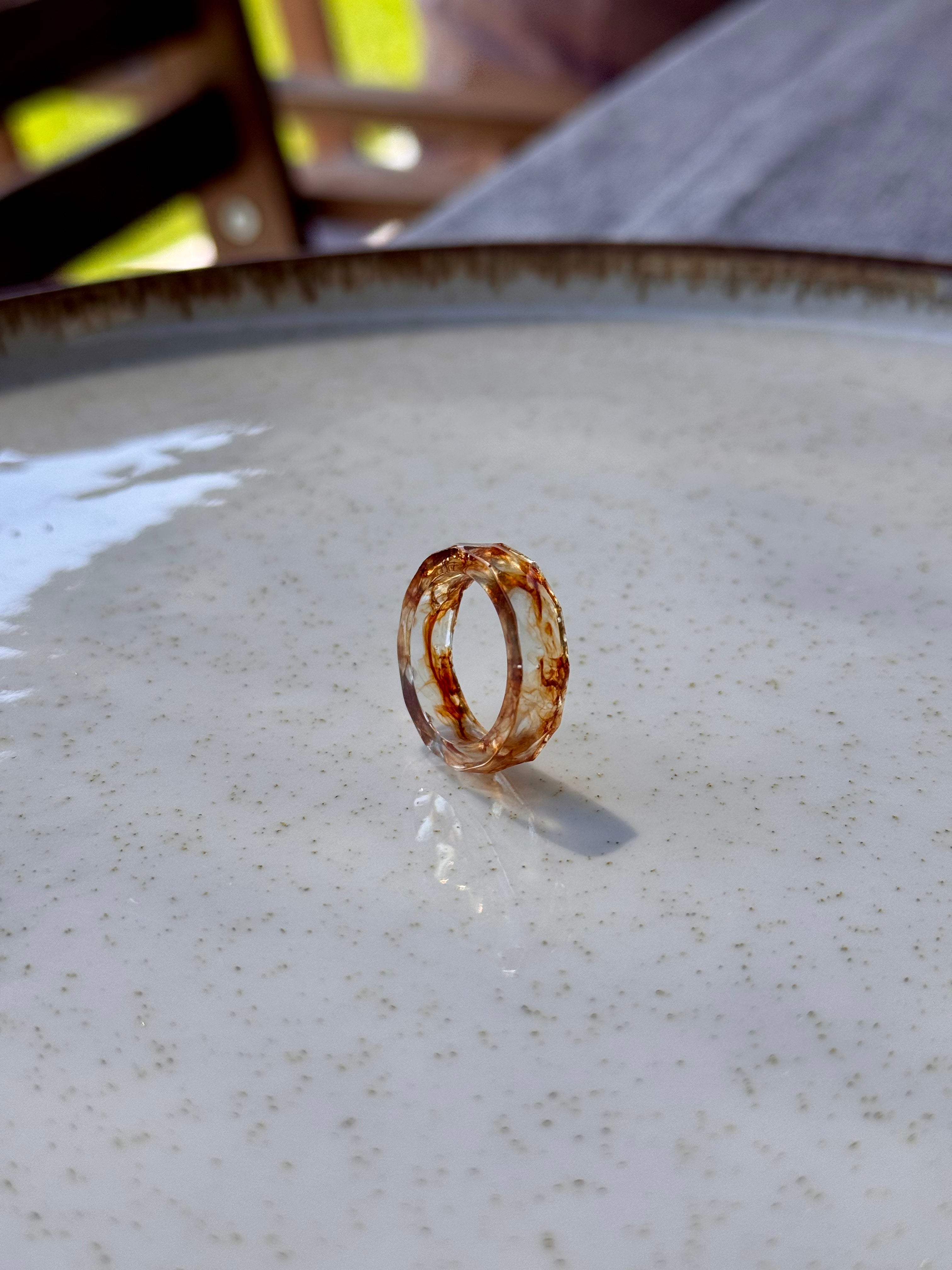 ANILLO CRISTAL AMBAR